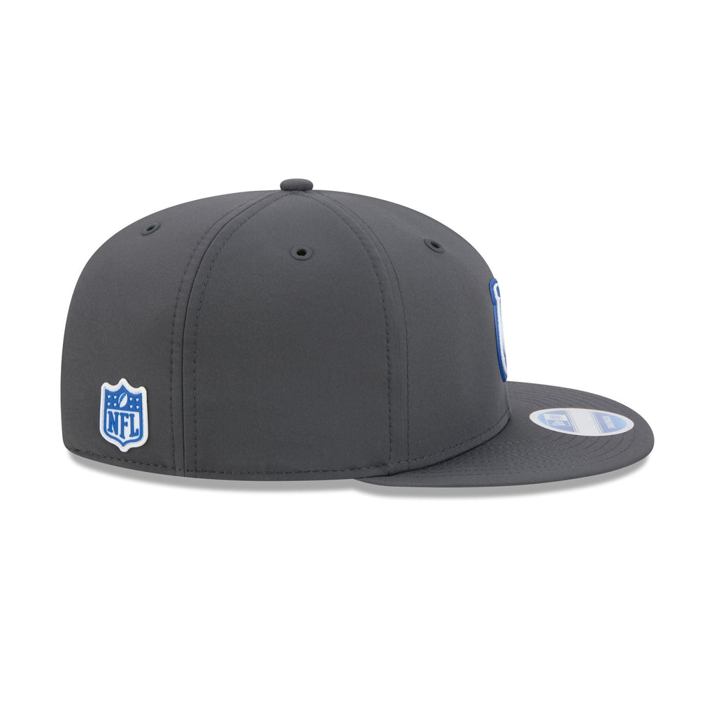 Indianapolis Colts 2026 Sideline Cold Weather 9FIFTY Snapback Hat