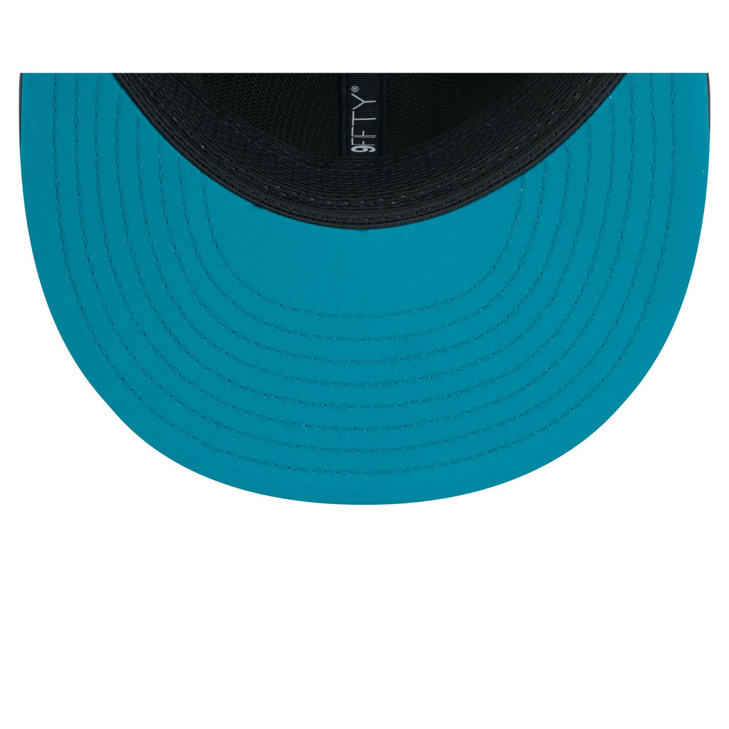 Jacksonville Jaguars 2026 Sideline Cold Weather 9FIFTY Snapback Hat