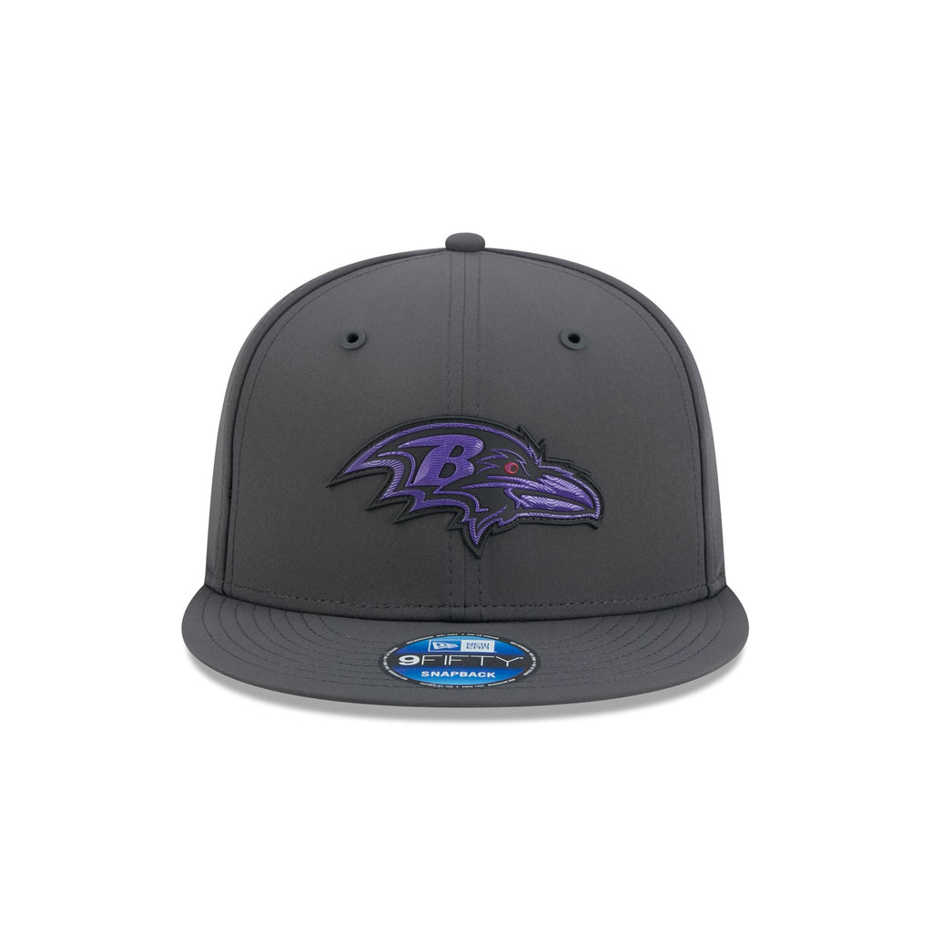 Baltimore Ravens 2026 Sideline Cold Weather 9FIFTY Snapback Hat