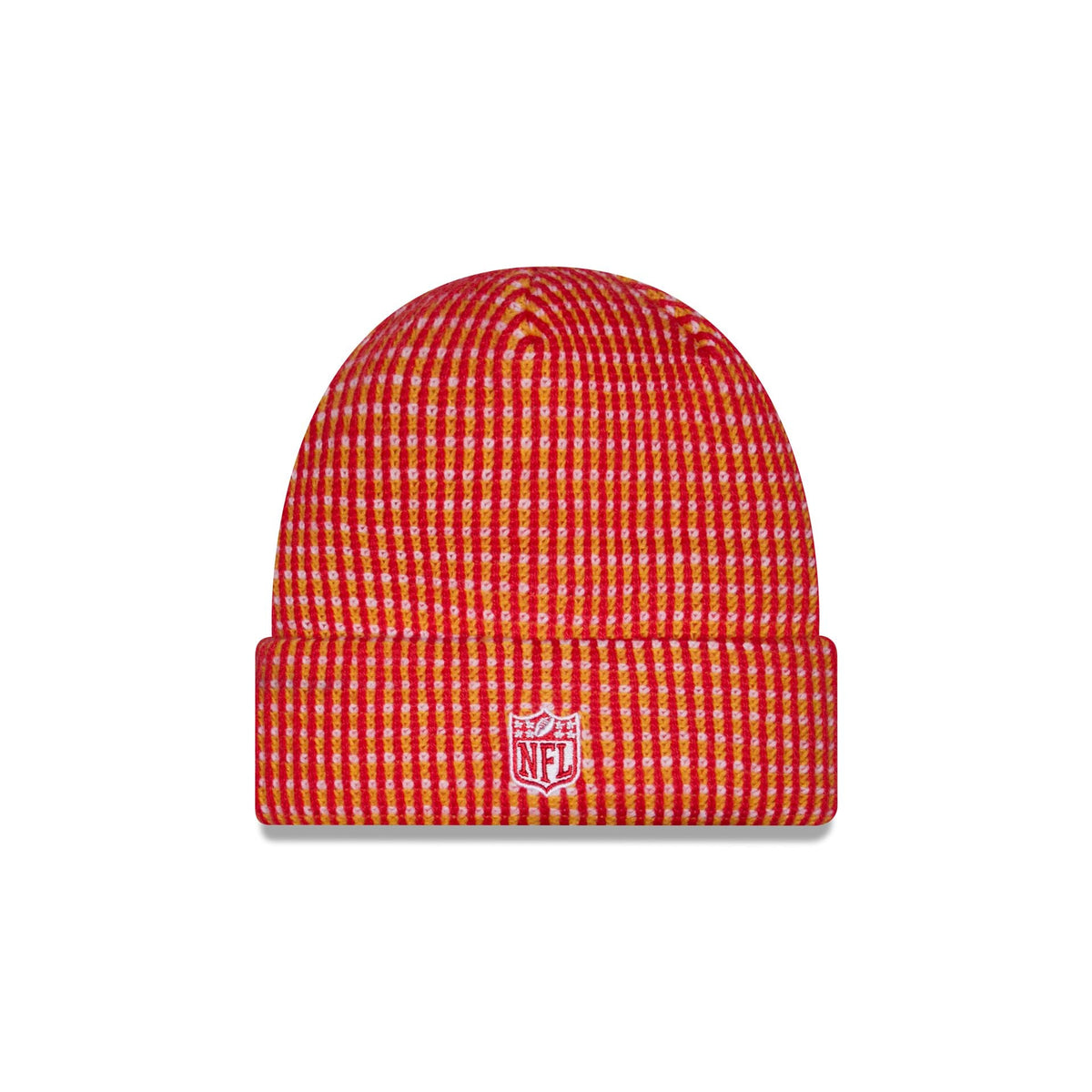 Kansas City Chiefs 2026 Sideline Cold Weather Kids Cuff Knit Hat