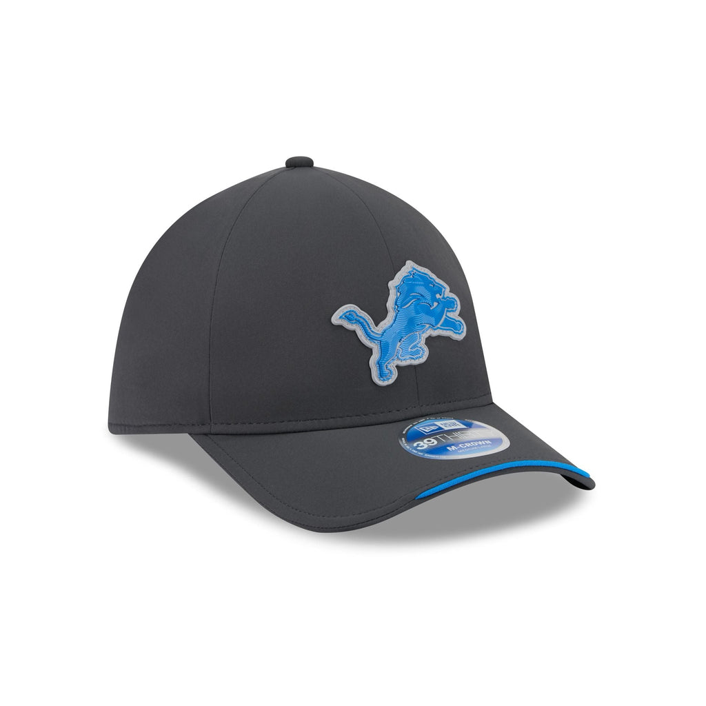 Detroit Lions 2026 Sideline Cold Weather 39THIRTY M-Crown Stretch Fit Hat