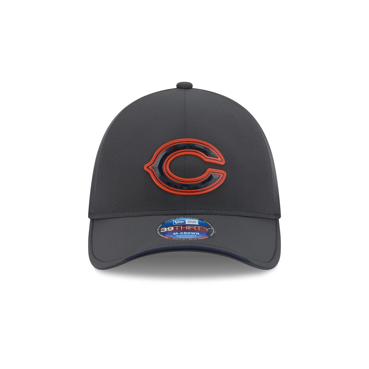 Chicago Bears 2026 Sideline Cold Weather 39THIRTY M-Crown Stretch Fit Hat