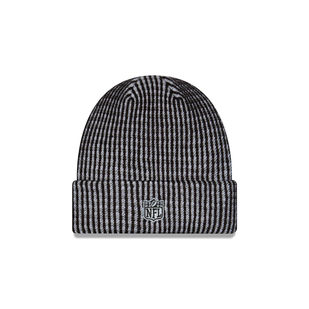 Las Vegas Raiders 2026 Sideline Cold Weather Kids Cuff Knit Hat