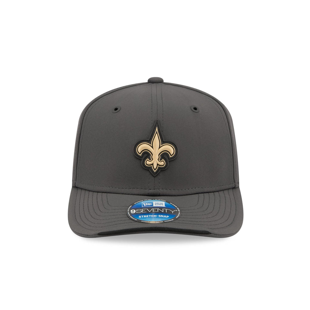 New Orleans Saints 2026 Sideline Cold Weather 9SEVENTY Stretch-Snap Hat