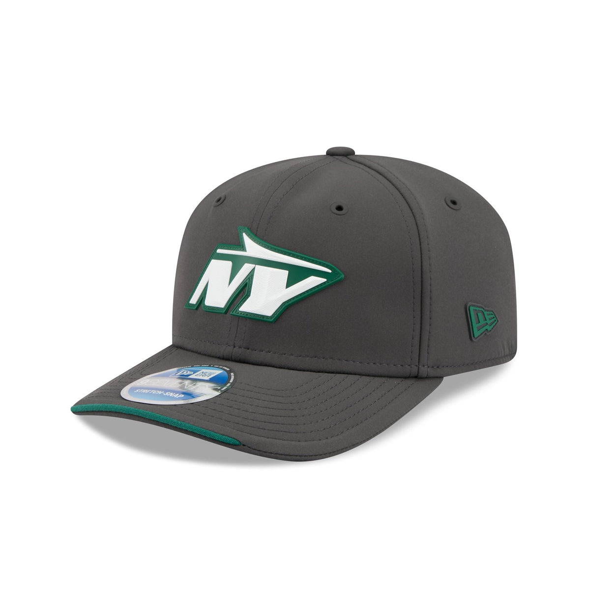 New York Jets 2026 Sideline Cold Weather 9SEVENTY Stretch-Snap Hat