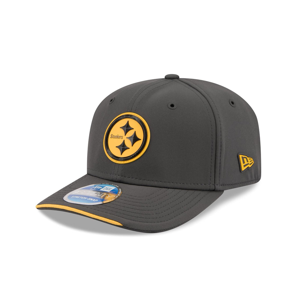 Pittsburgh Steelers 2026 Sideline Cold Weather 9SEVENTY Stretch-Snap Hat