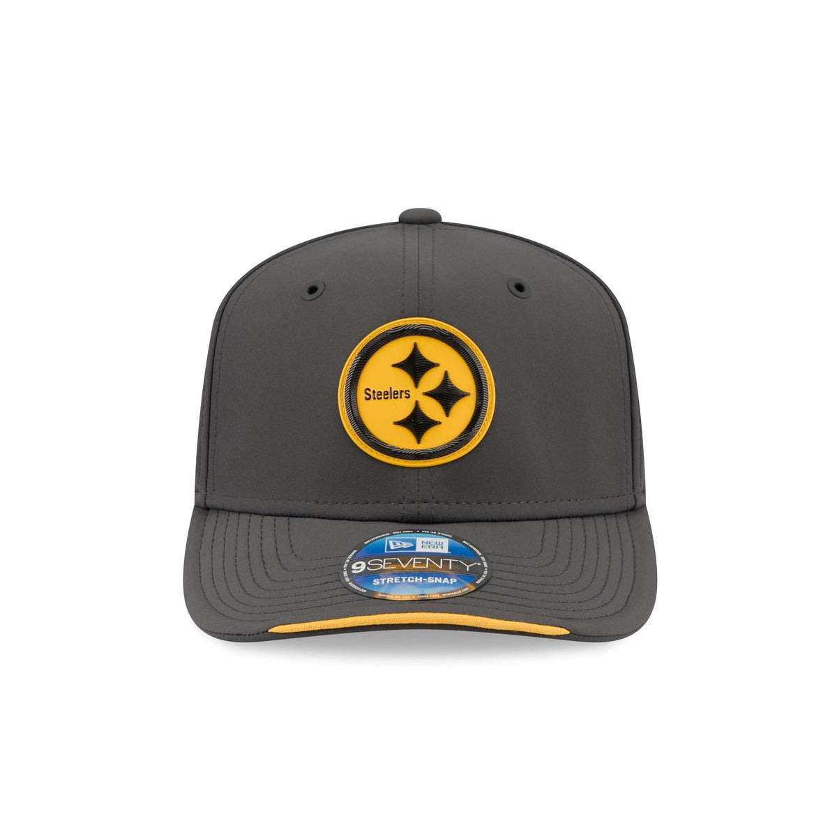 Pittsburgh Steelers 2026 Sideline Cold Weather 9SEVENTY Stretch-Snap Hat