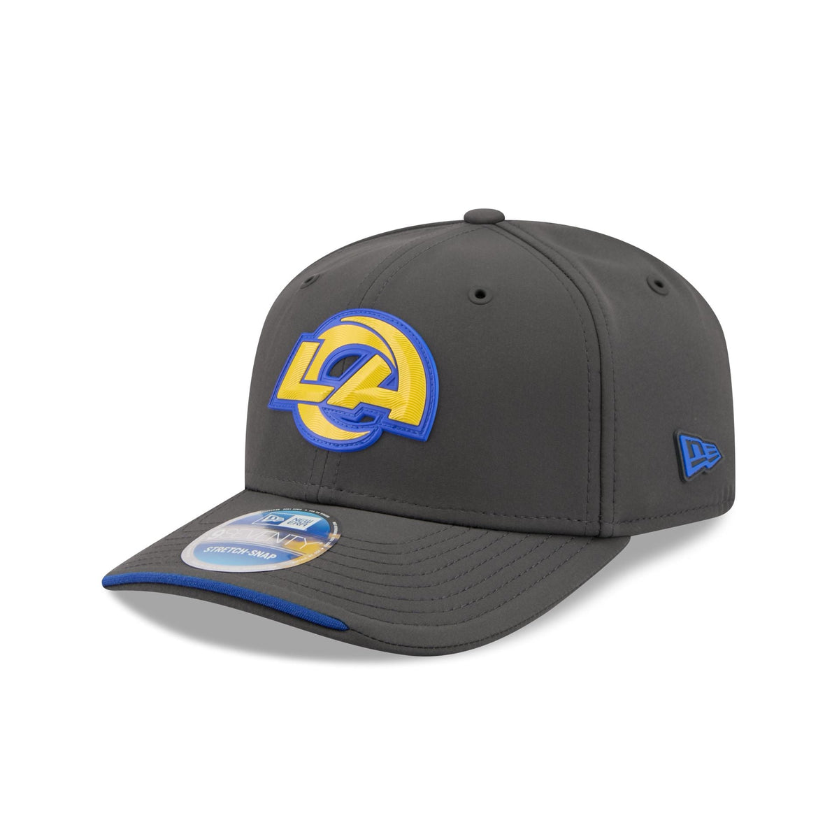 Los Angeles Rams 2026 Sideline Cold Weather 9SEVENTY Stretch-Snap Hat