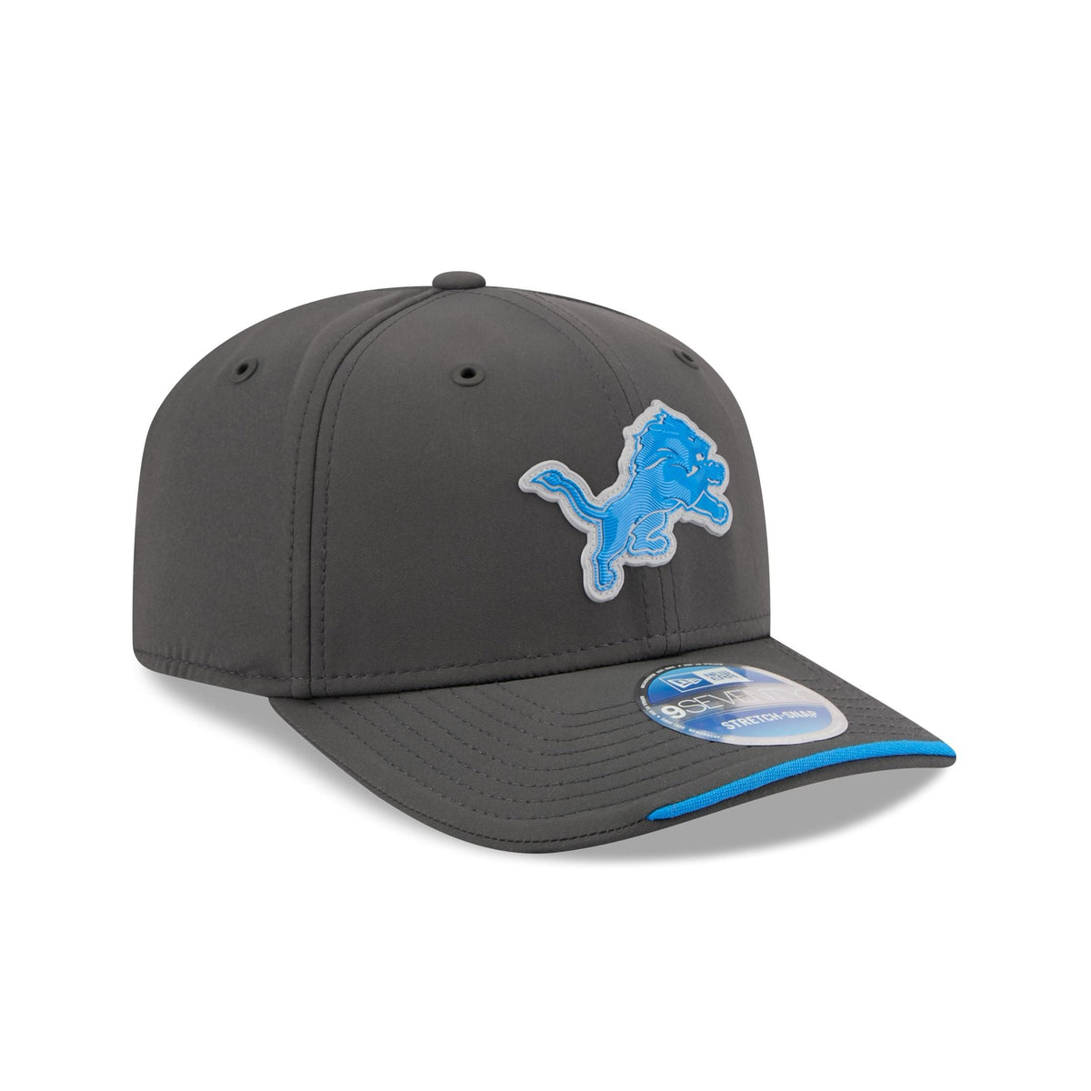 Detroit Lions 2026 Sideline Cold Weather 9SEVENTY Stretch-Snap Hat