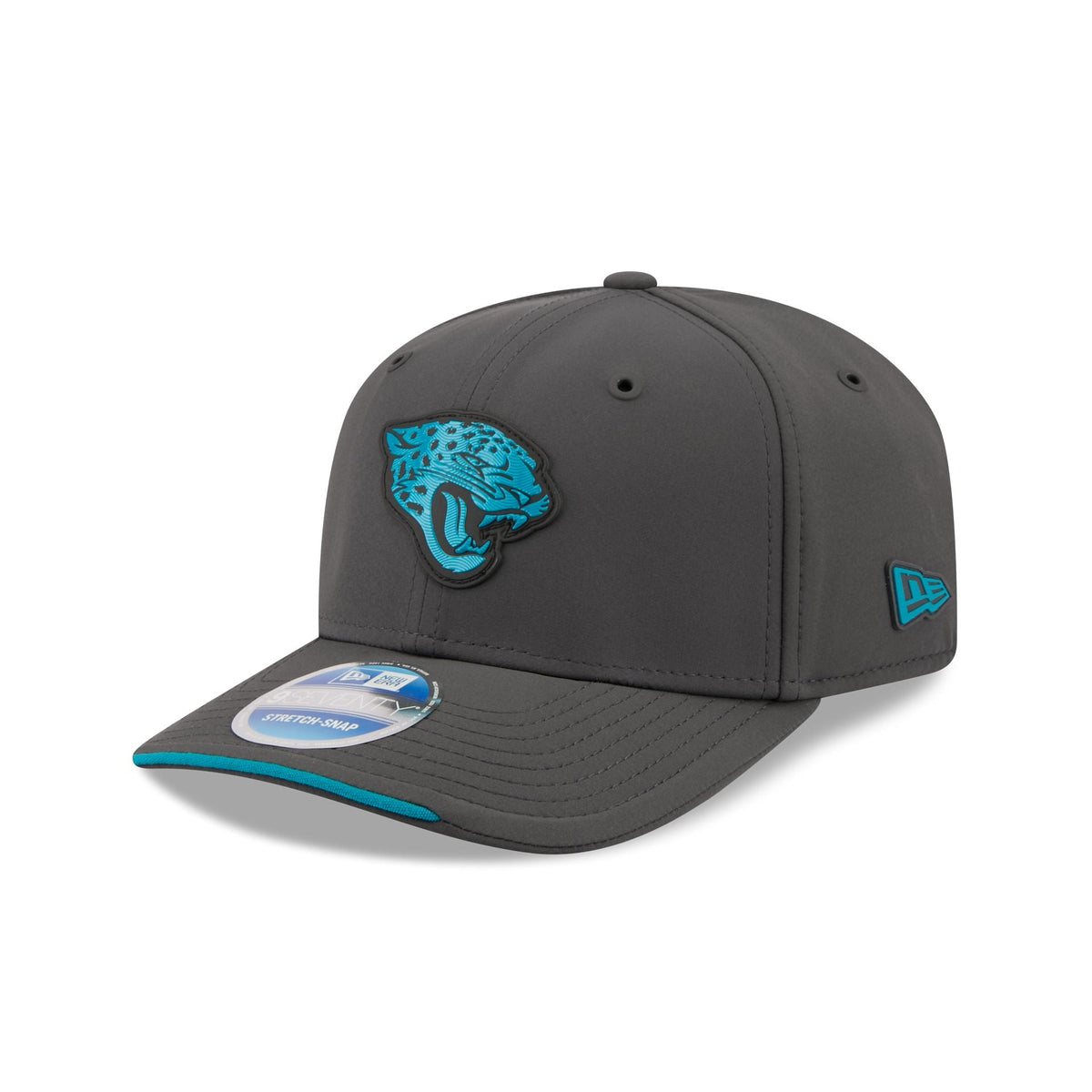 Jacksonville Jaguars 2026 Sideline Cold Weather 9SEVENTY Stretch-Snap Hat