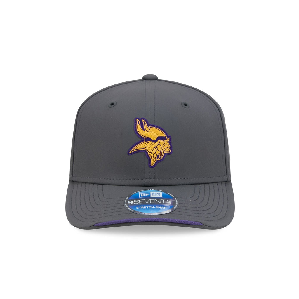 Minnesota Vikings 2026 Sideline Cold Weather 9SEVENTY Stretch-Snap Hat