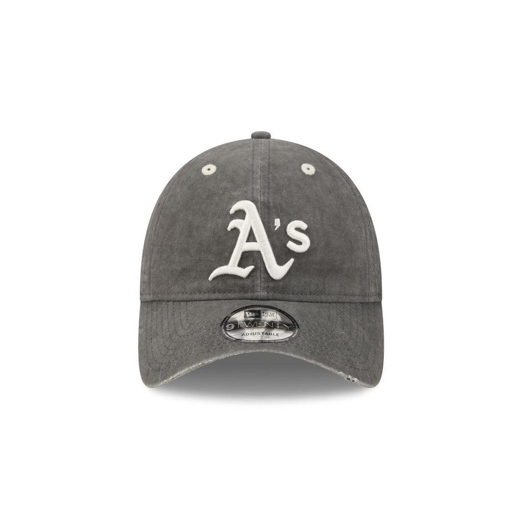 Athletics Washed Black Cotton 9TWENTY Adjustable Hat