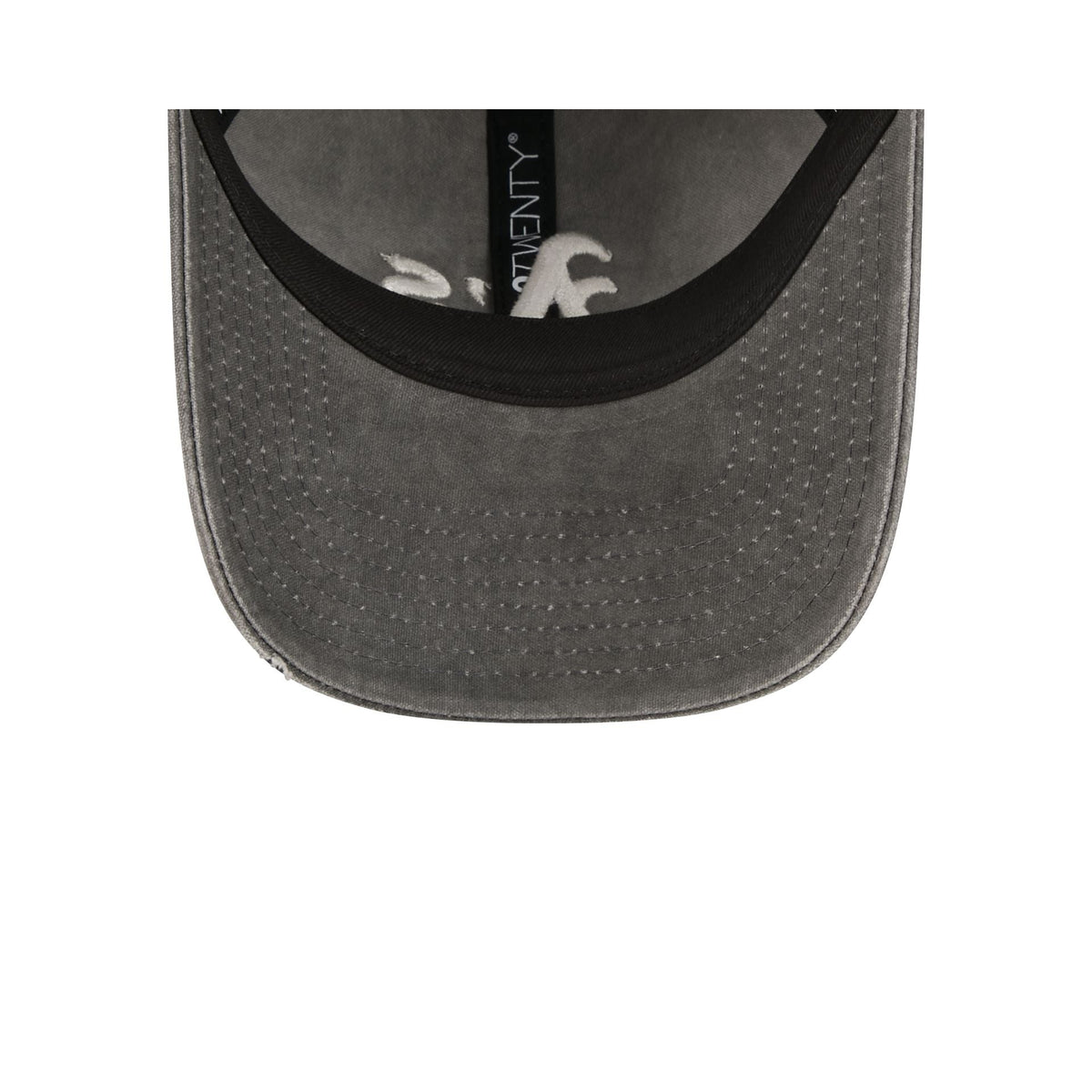 Athletics Washed Black Cotton 9TWENTY Adjustable Hat