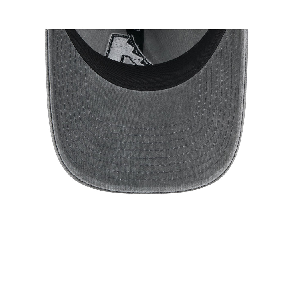 Arizona Diamondbacks Washed Black Cotton 9TWENTY Adjustable Hat