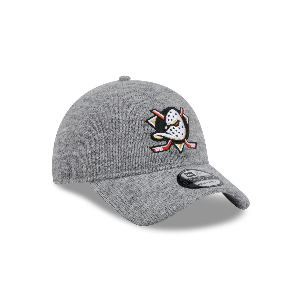Anaheim Ducks Gray Wool 9TWENTY Adjustable Hat