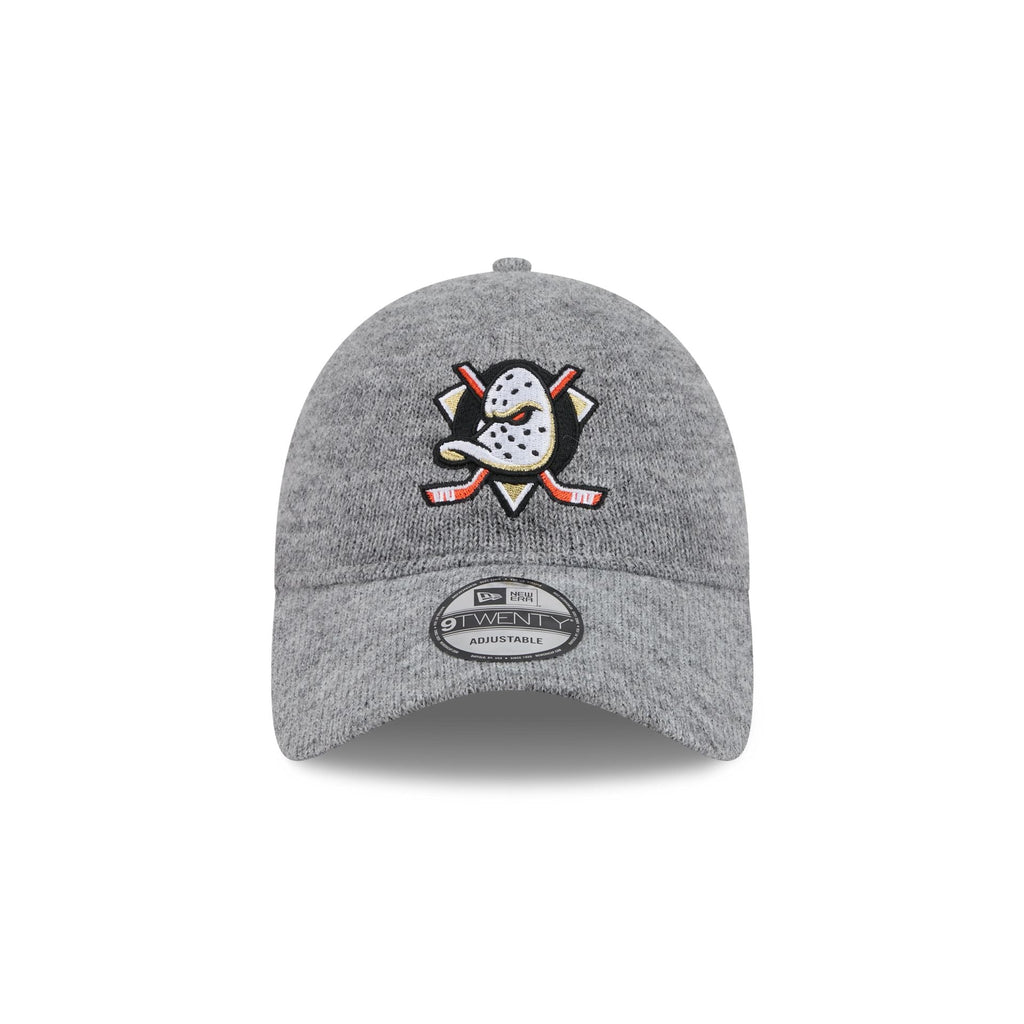 Anaheim Ducks Gray Wool 9TWENTY Adjustable Hat