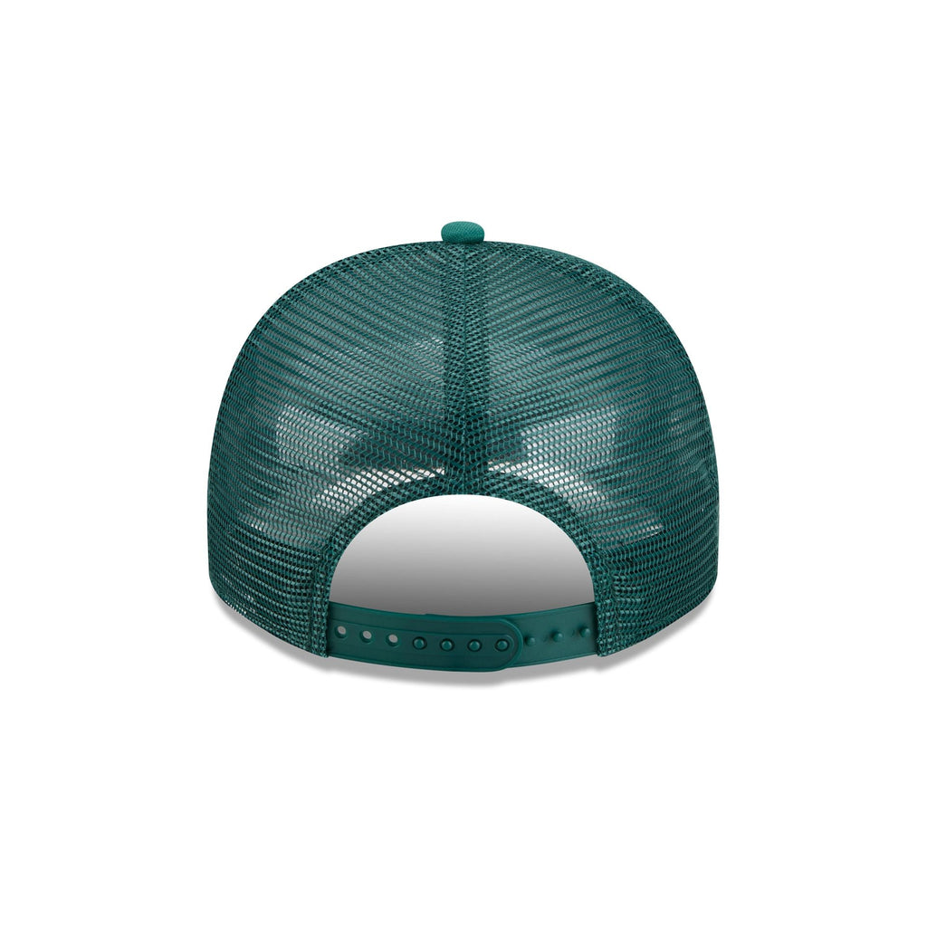 Athletics Fade Script 9FIFTY A-Frame Trucker Hat