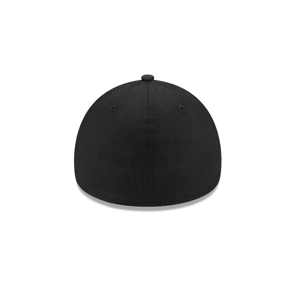 Athletics Waxed Canvas Black 59FORTY A-Frame Fitted Hat