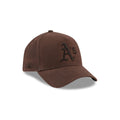 Athletics Waxed Canvas Brown 59FORTY A-Frame Fitted Hat