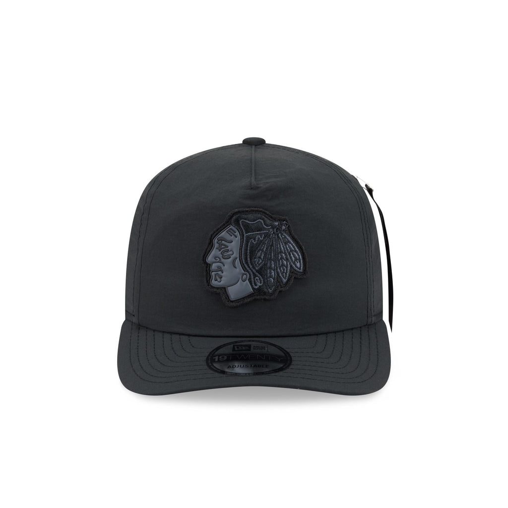 Alpha Industries x Chicago Blackhawks Black 19TWENTY Adjustable Hat