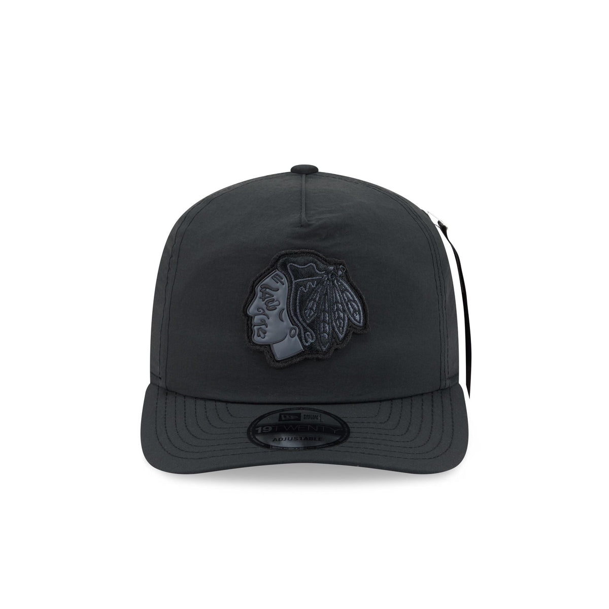 Alpha Industries x Chicago Blackhawks Black 19TWENTY Adjustable Hat