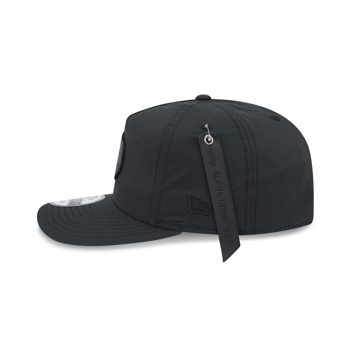 Alpha Industries x Edmonton Oilers Black 19TWENTY Adjustable Hat