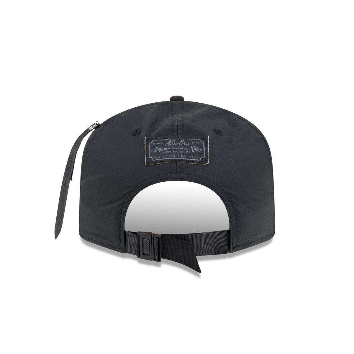 Alpha Industries x Edmonton Oilers Black 19TWENTY Adjustable Hat