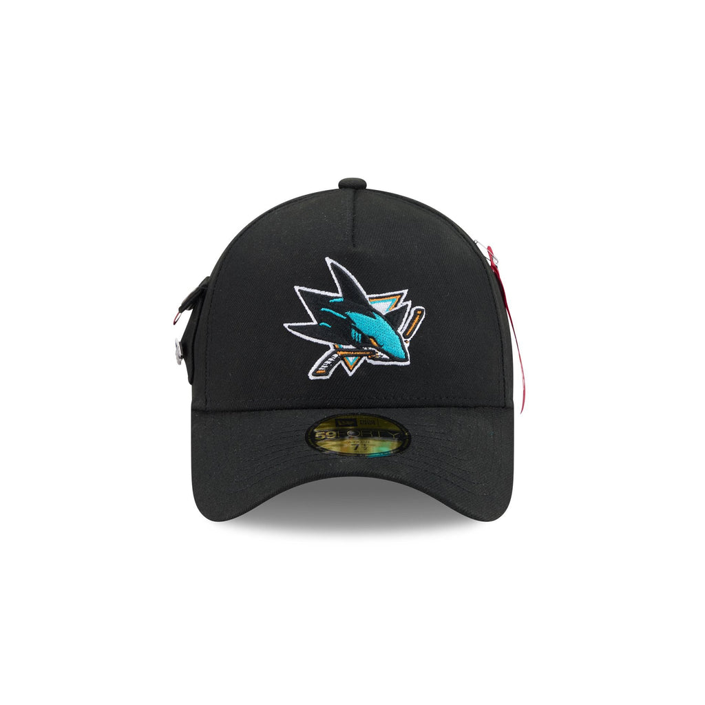 Alpha Industries x San Jose Sharks 59FORTY A-Frame Fitted Hat