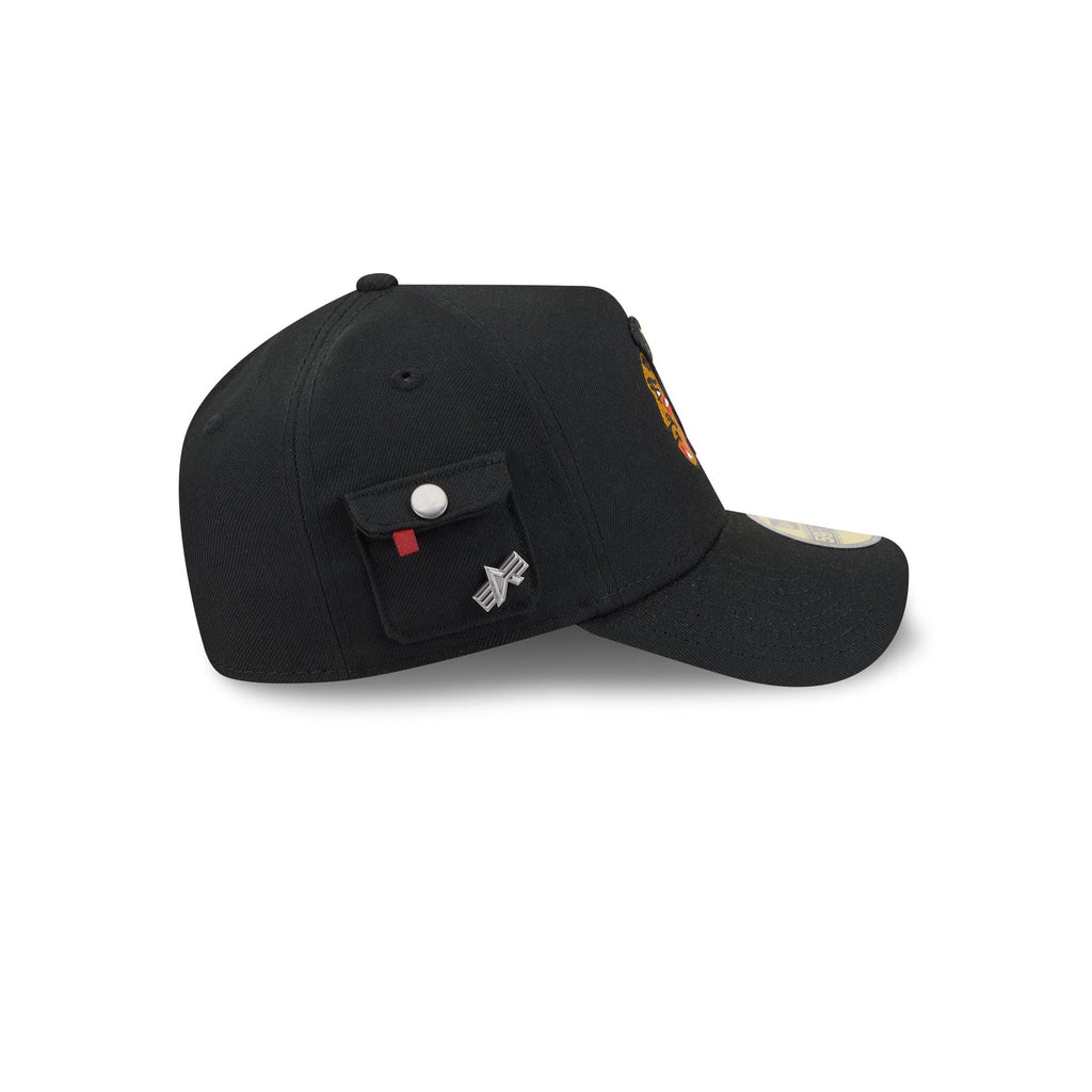Alpha Industries x Chicago Blackhawks 59FORTY A-Frame Fitted Hat