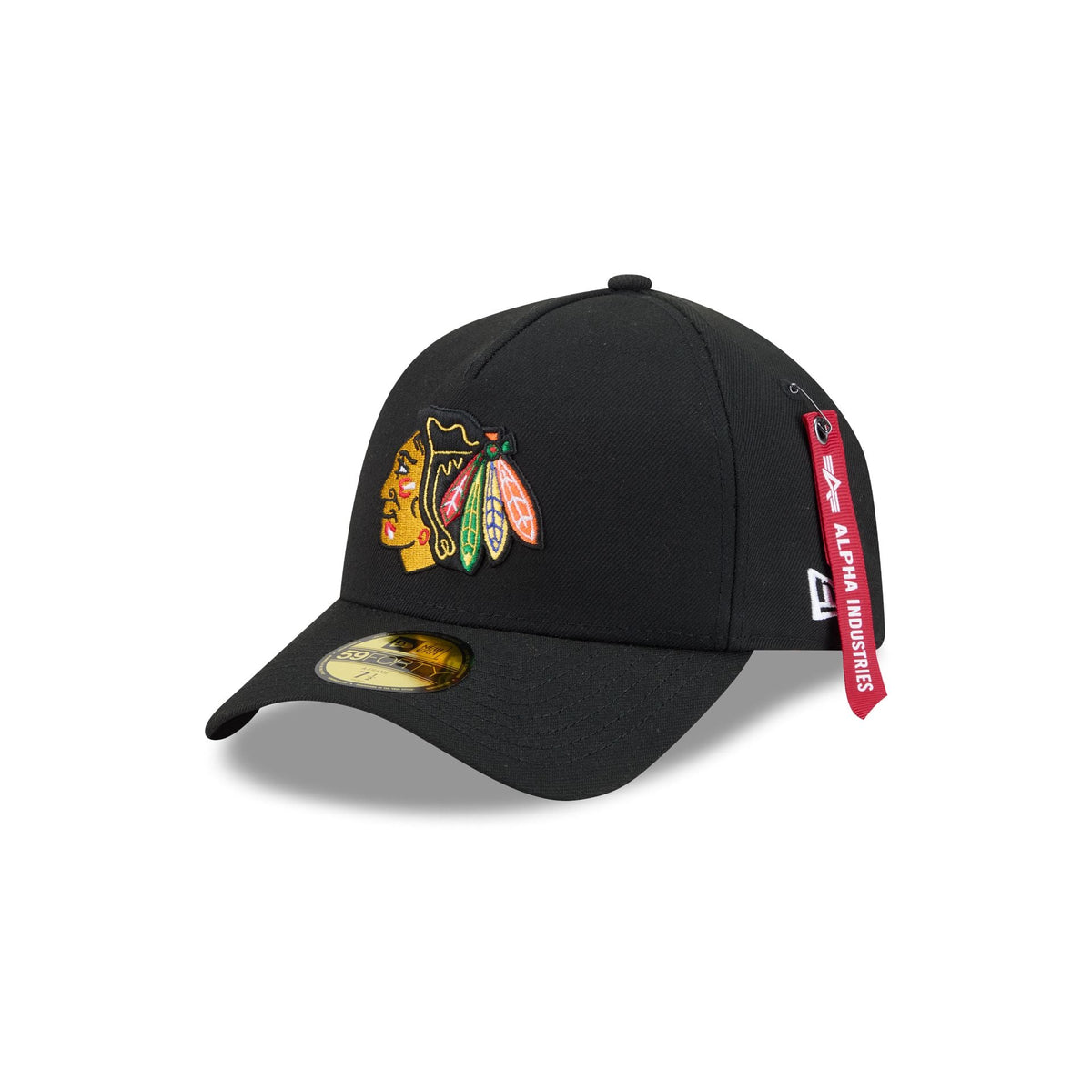Alpha Industries x Chicago Blackhawks 59FORTY A-Frame Fitted Hat
