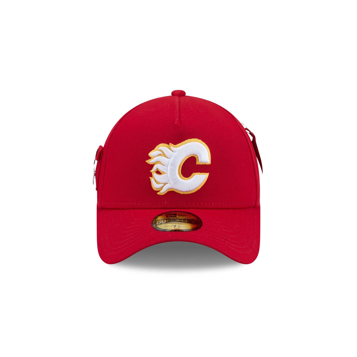 Alpha Industries x Calgary Flames 59FORTY A-Frame Fitted Hat