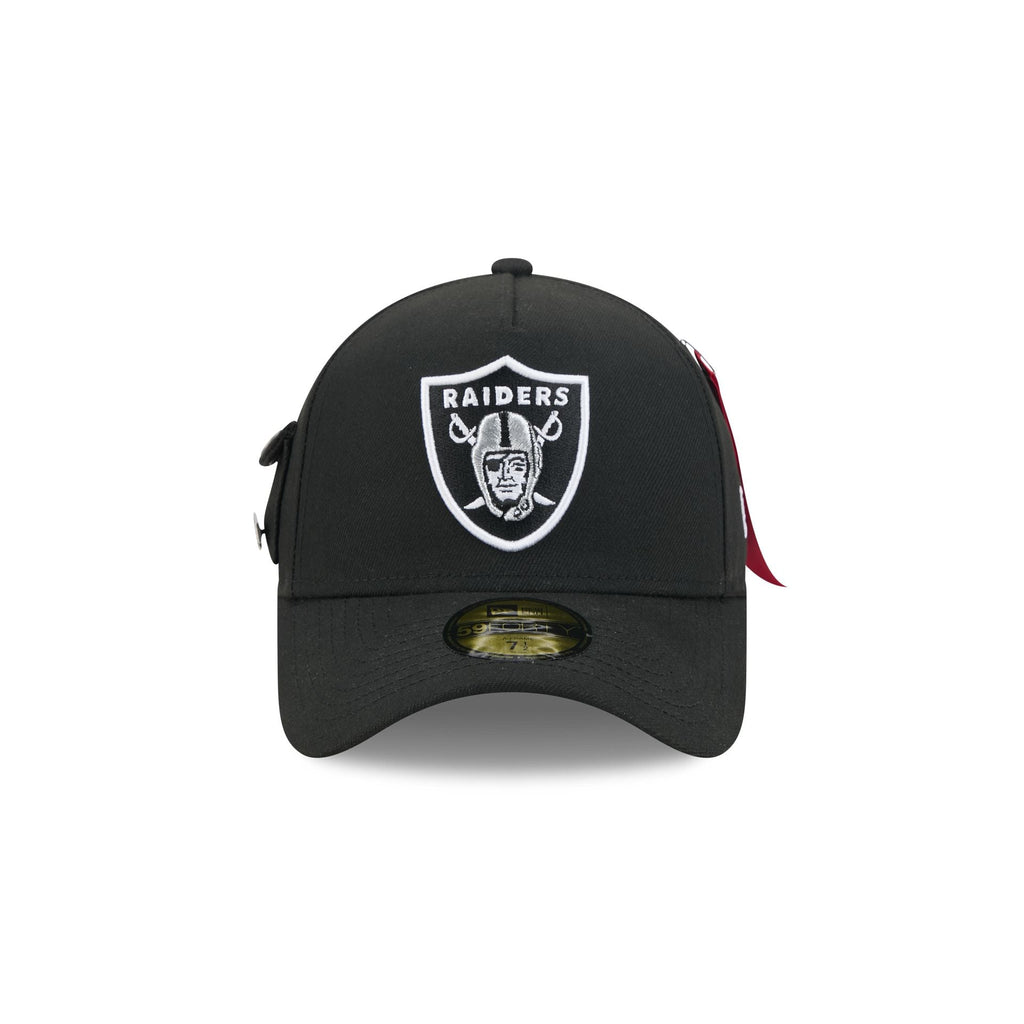 Alpha Industries x Las Vegas Raiders 59FORTY A-Frame Fitted Hat