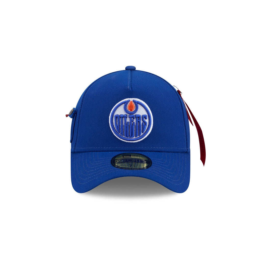 Alpha Industries x Edmonton Oilers 59FORTY A-Frame Fitted Hat