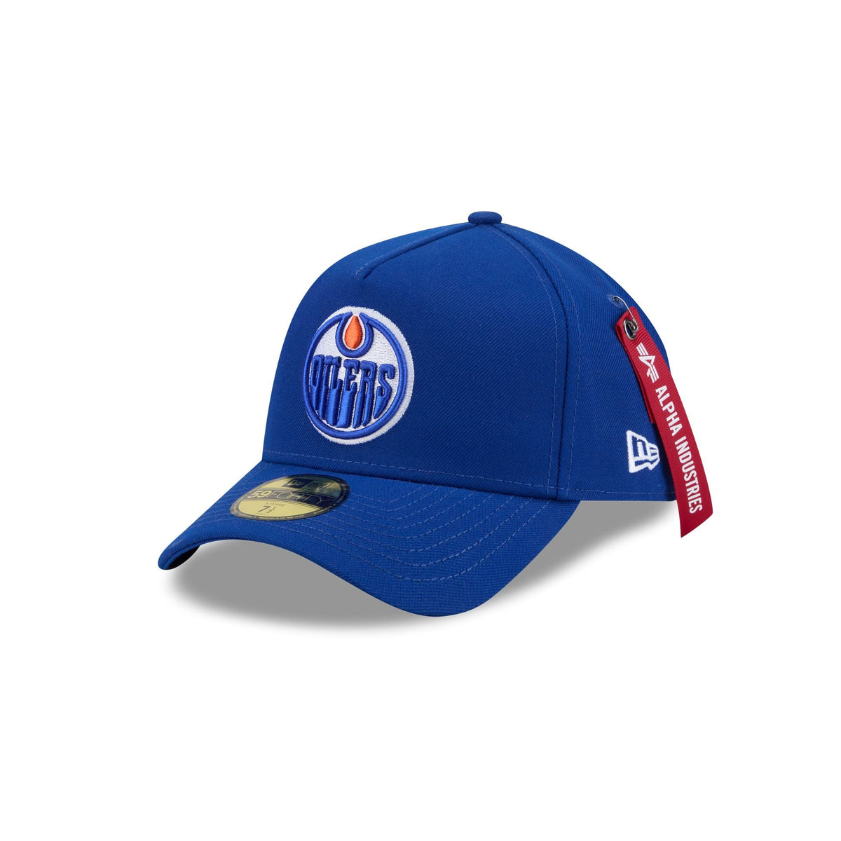 Alpha Industries x Edmonton Oilers 59FORTY A-Frame Fitted Hat