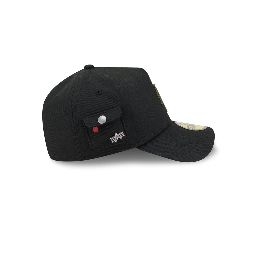 Alpha Industries x New York Mets Black 59FORTY A-Frame Fitted Hat