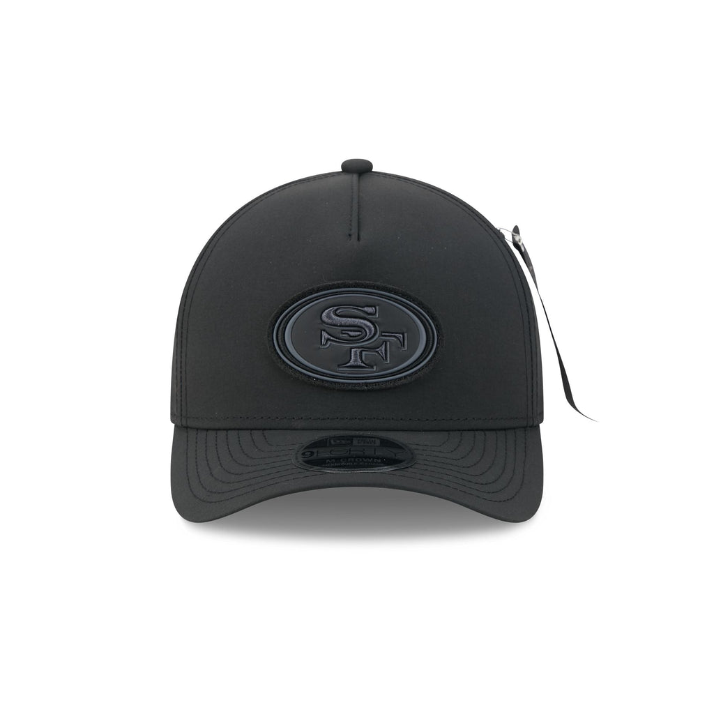 Alpha Industries x San Francisco 49ers Nylon Black 9FORTY M-Crown A-Frame Snapback Hat