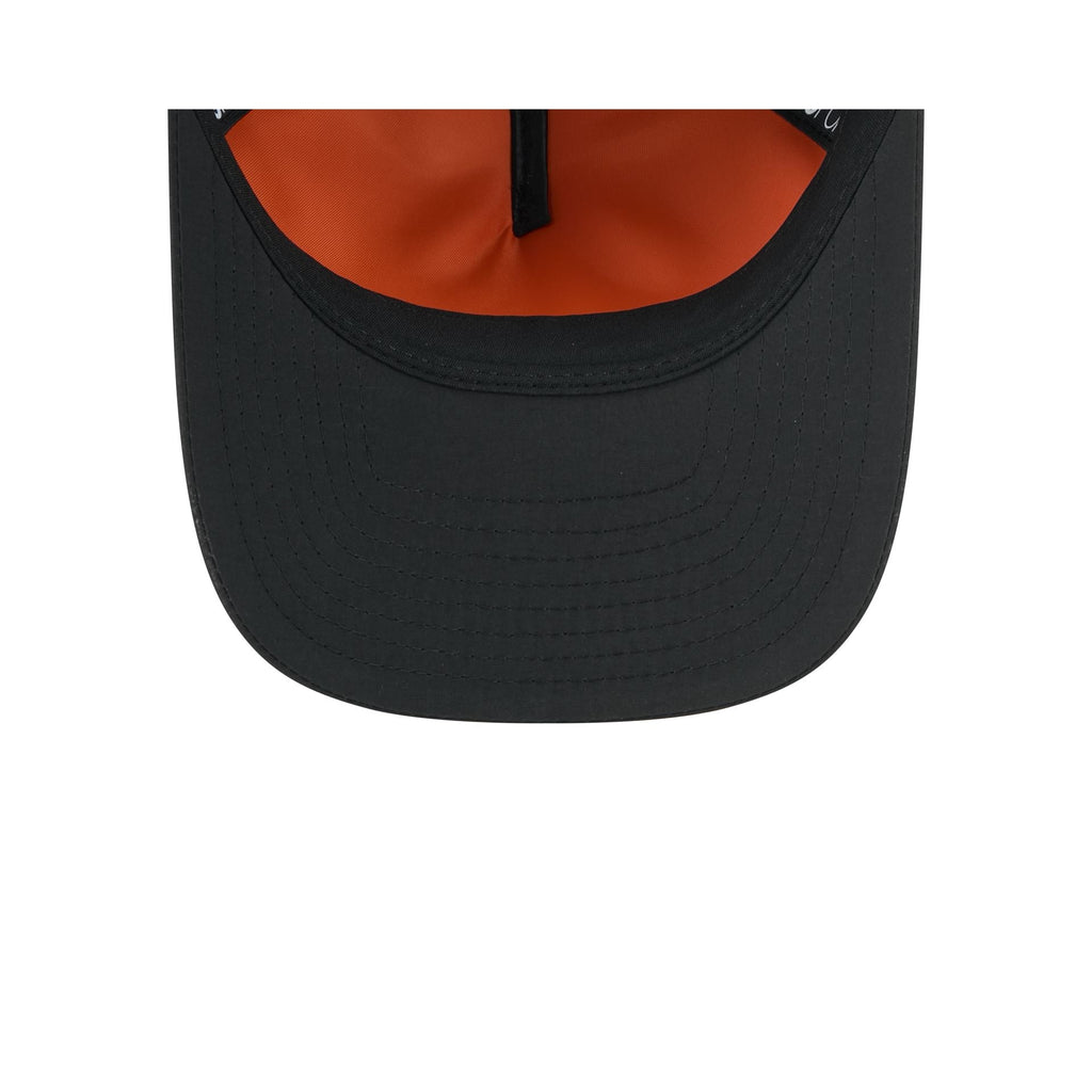 Alpha Industries x Las Vegas Raiders Nylon Black 9FORTY M-Crown A-Frame Snapback Hat