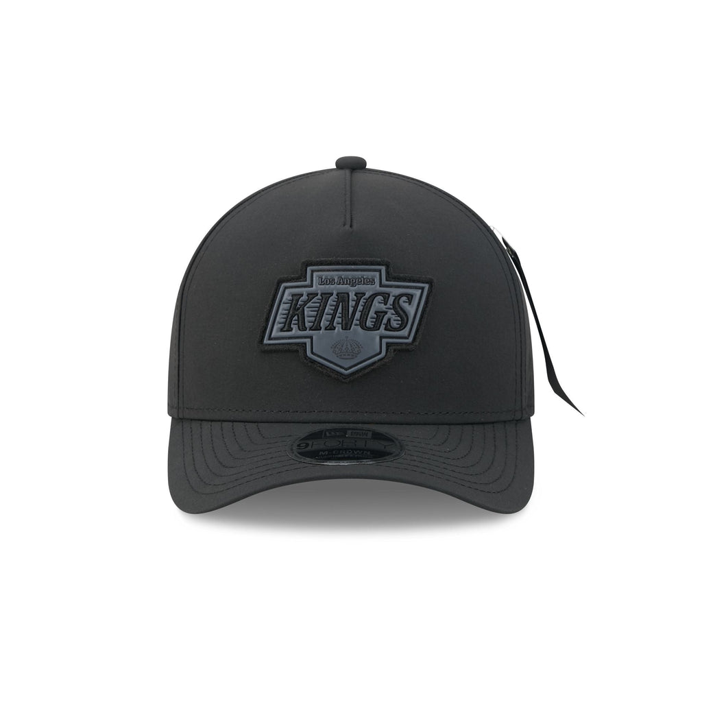 Alpha Industries x Los Angeles Kings Nylon Black 9FORTY M-Crown A-Frame Snapback Hat