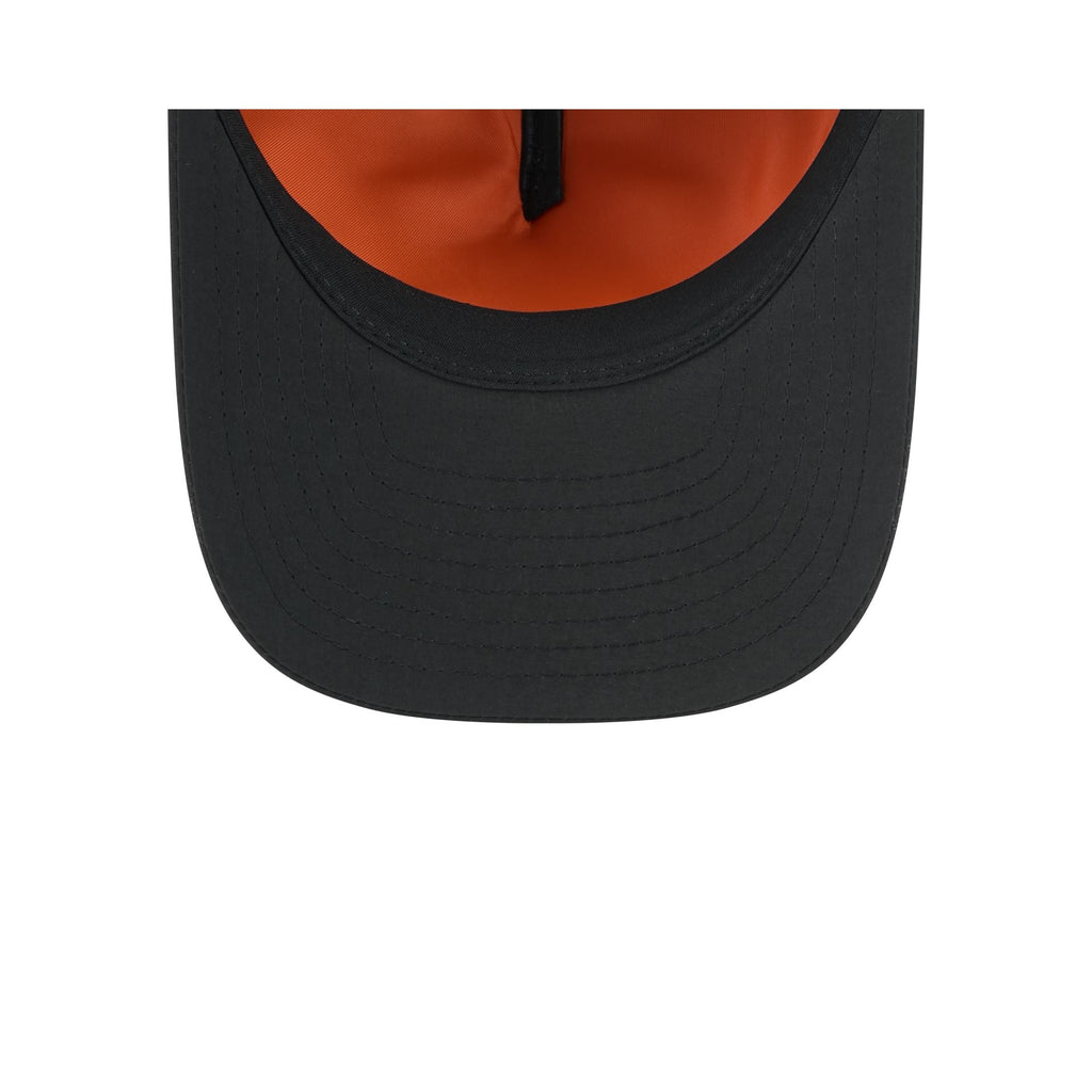 Alpha Industries x Vancouver Canucks Nylon Black 9FORTY M-Crown A-Frame Snapback Hat