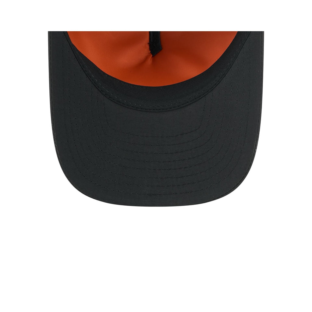 Alpha Industries x New York Rangers Nylon Black 9FORTY M-Crown A-Frame Snapback Hat
