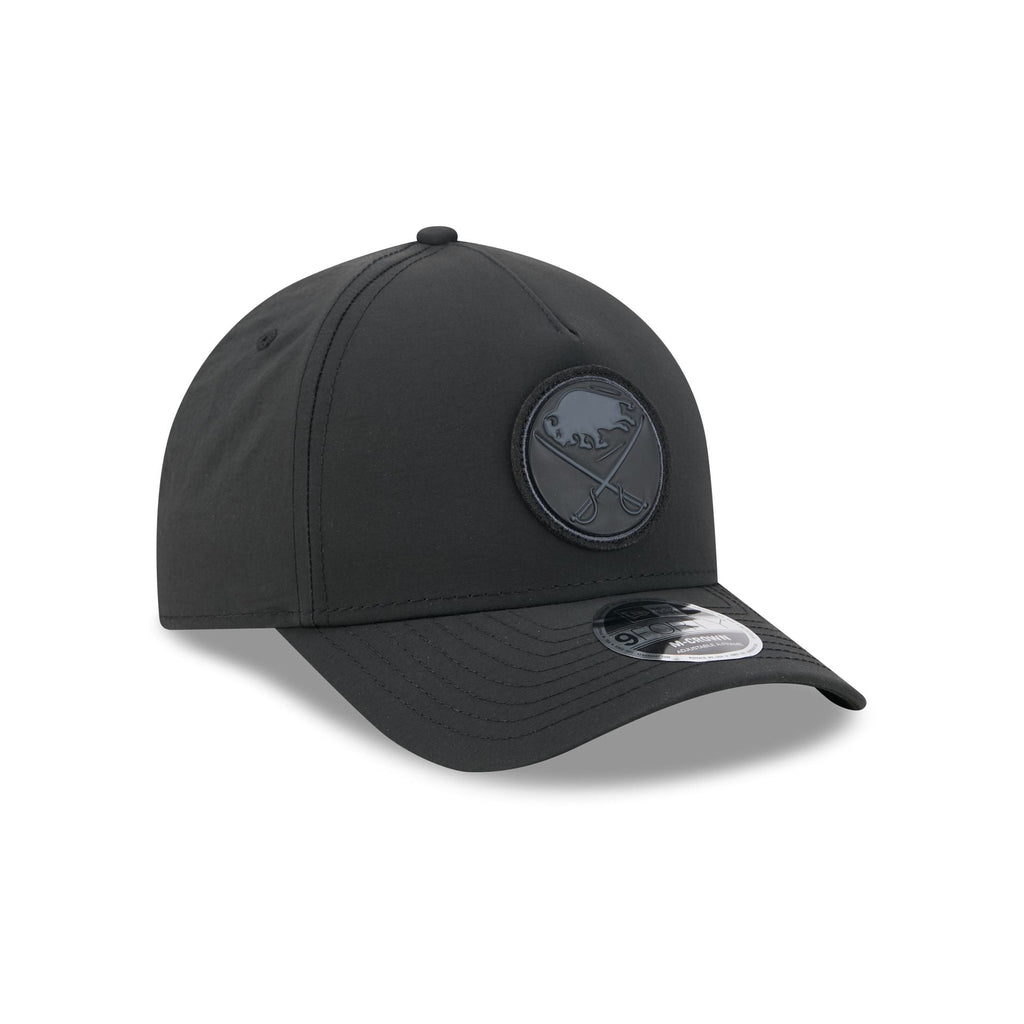Alpha Industries x Buffalo Sabres Nylon Black 9FORTY M-Crown A-Frame Snapback Hat