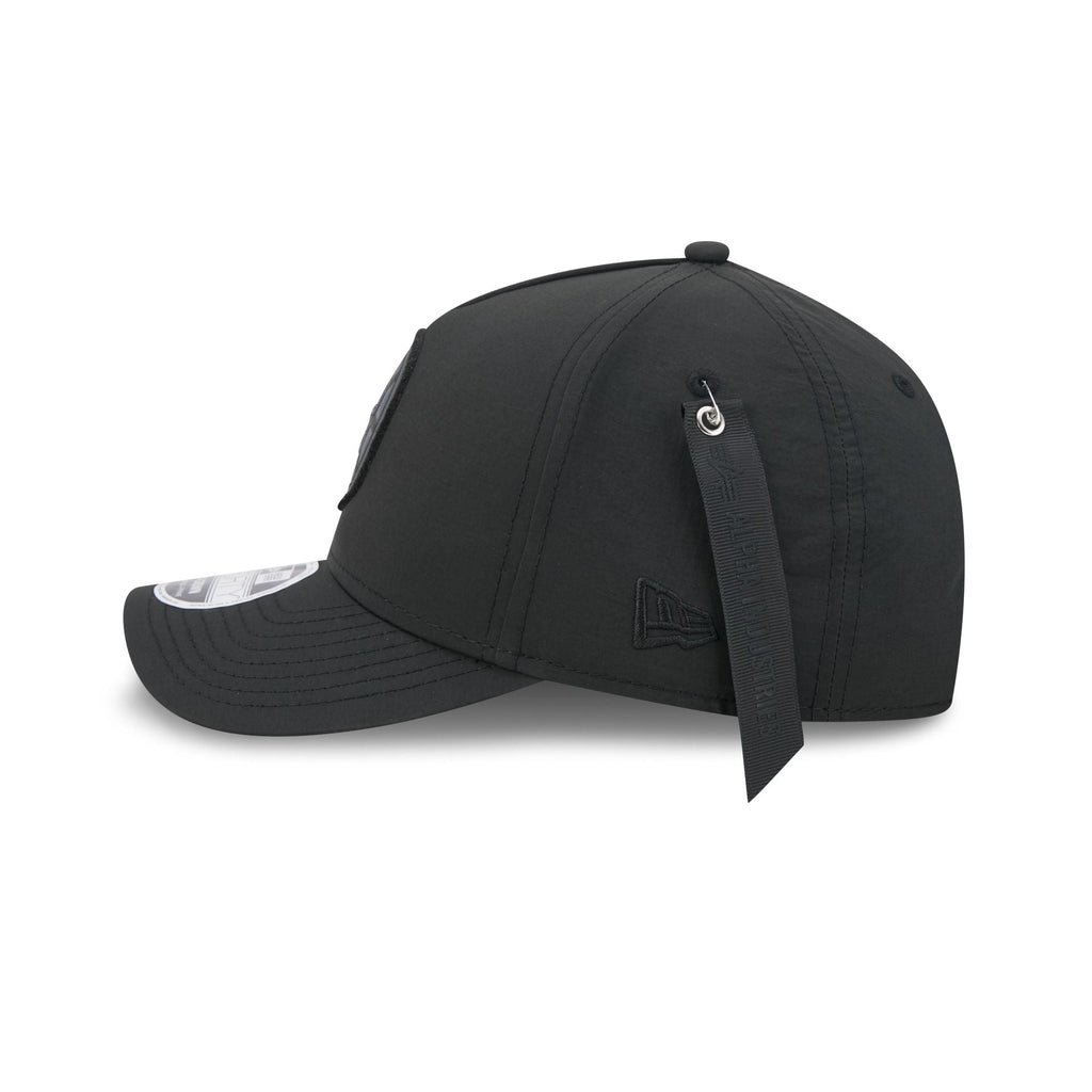 Alpha Industries x Boston Bruins Nylon Black 9FORTY M-Crown A-Frame Snapback Hat