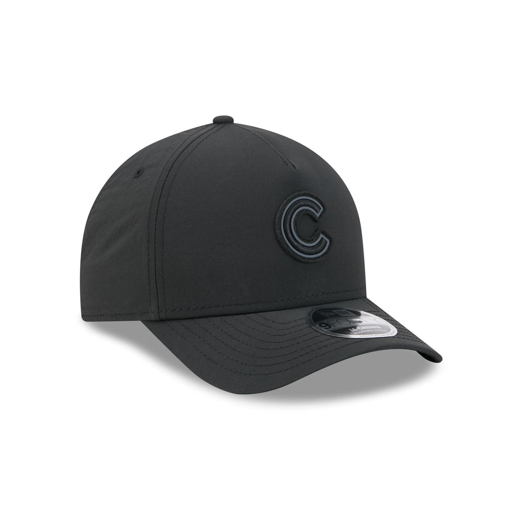 Alpha Industries x Chicago Cubs Nylon Black 9FORTY M-Crown A-Frame Snapback Hat