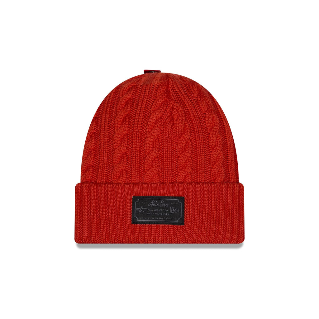 Alpha Industries x Anaheim Ducks Cable Knit Hat