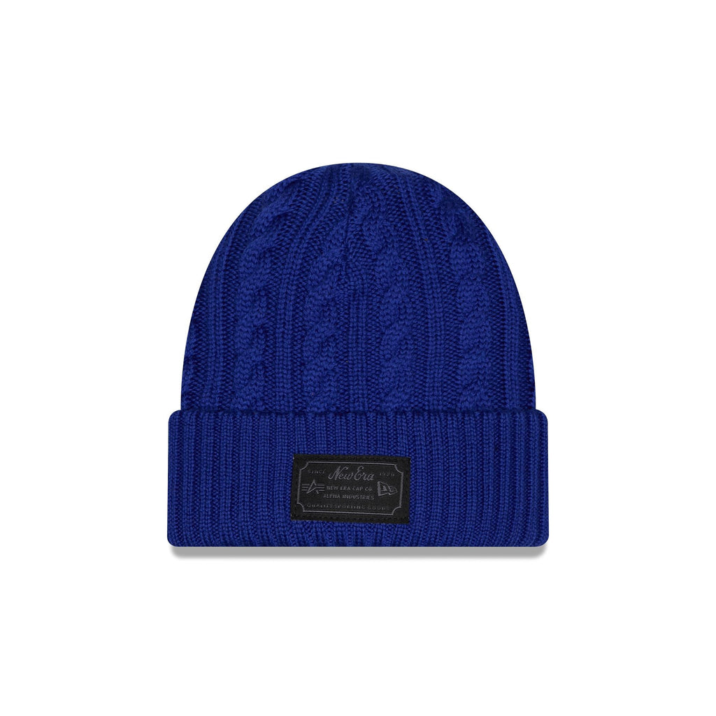 Alpha Industries x New York Rangers Cable Knit Hat
