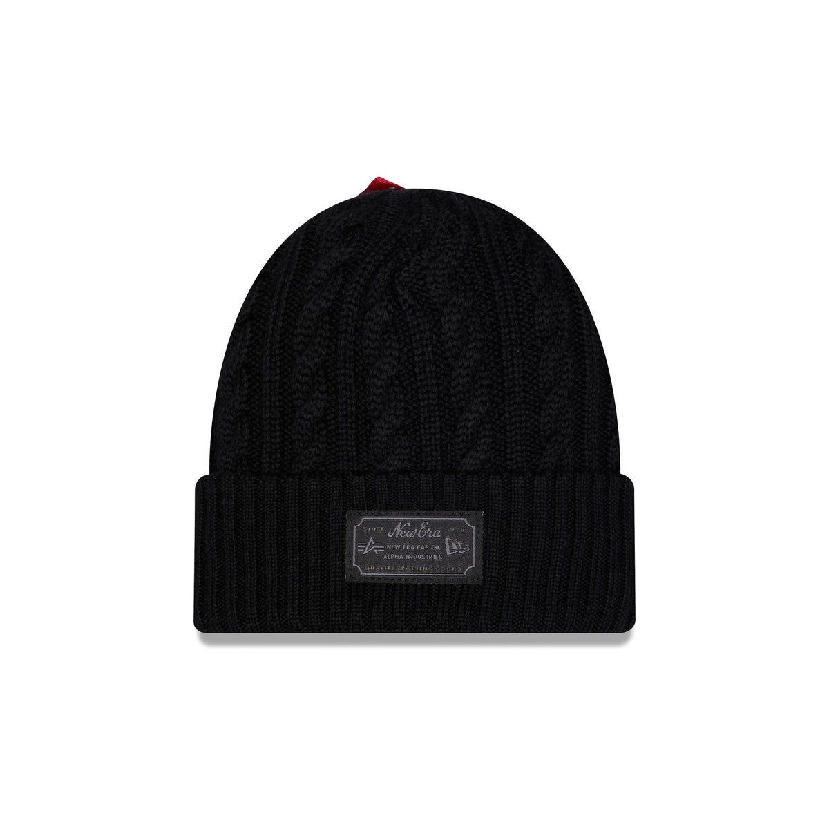 Alpha Industries x Chicago Blackhawks Cable Knit Hat