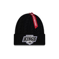 Alpha Industries x Los Angeles Kings Cable Knit Hat