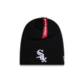 Alpha Industries x Chicago White Sox Black Beanie Hat