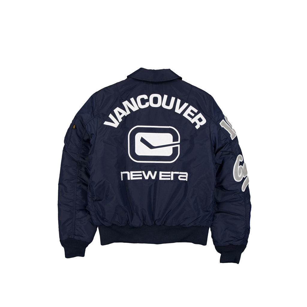 Alpha Industries x Vancouver Canucks MA-1 Flight Jacket