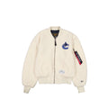 Alpha Industries x Vancouver Canucks Women's Sherpa MA-1 Flight Jacket